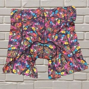 SHREDLY MTB Mountain Bike chamois.
"The Cham" Butterfly Print Sz 3XL